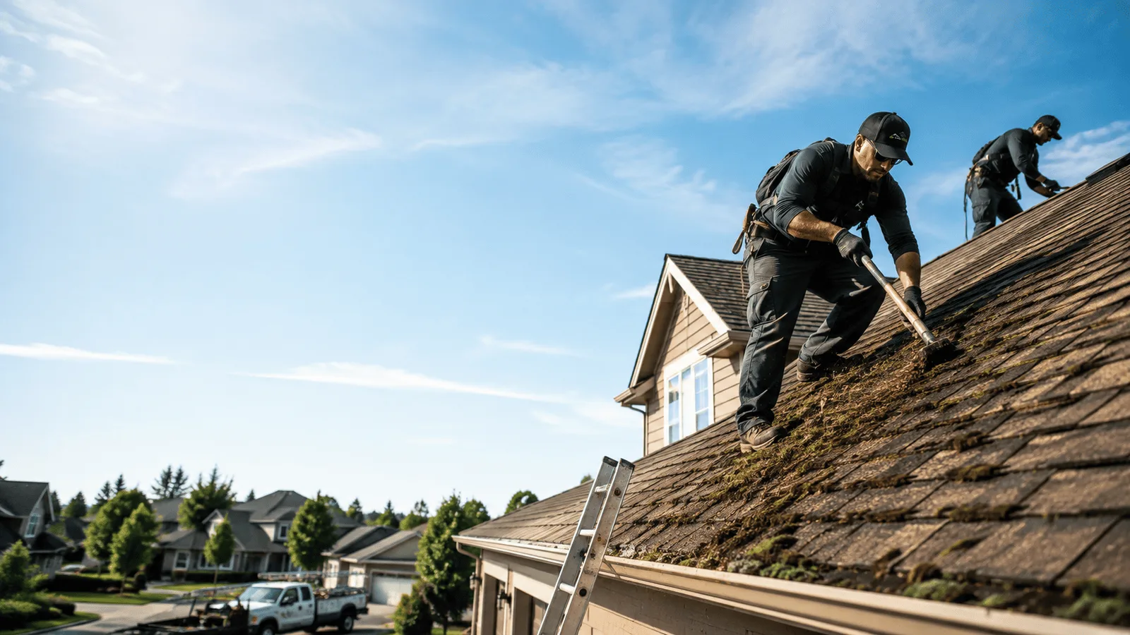 Roof Moss Removal in Elysian Fields, TX near me